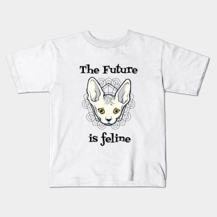 The Future Is Feline T-Shirt Kids T-Shirt